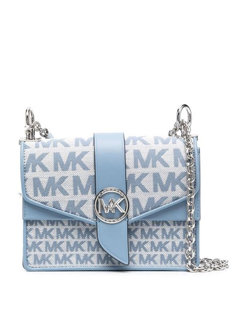 michael kors crossbody monogram|monogram print shoulder bag.